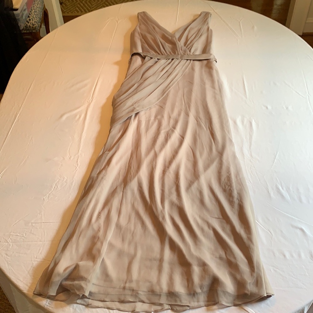 LelaRose Gray Bridesmaid Formal Dress - 10